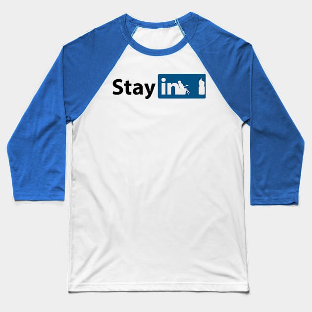 Stay in Baseball T-Shirt by theKidd